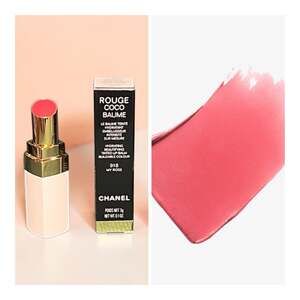 CHANEL ROUGE COCO BAUME Hydrating Beautifying Tinted Lip Balm 918 My Rose